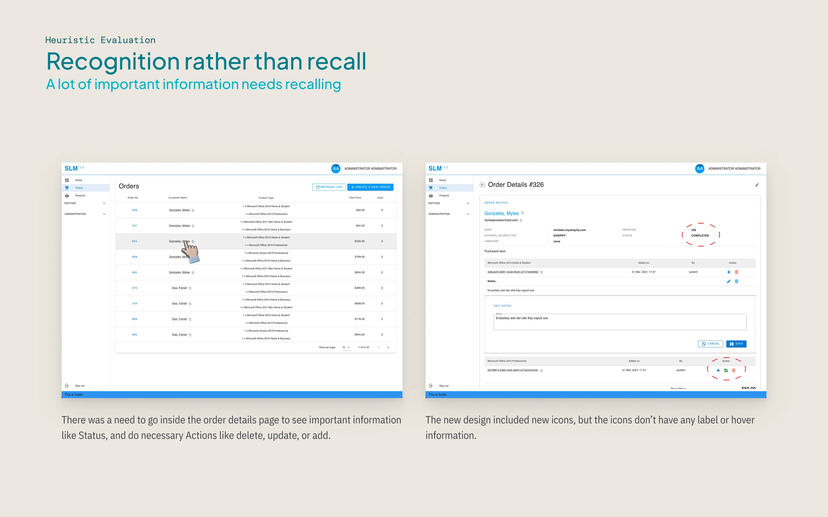 Heuristic Evaluation